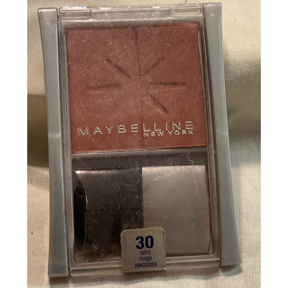 Maybelline New York Expertwear Blush Retro Rouge #30 NEW